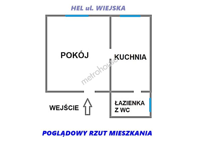 Mieszkanie na sprzedaż, Pucki, Hel, Wiejska