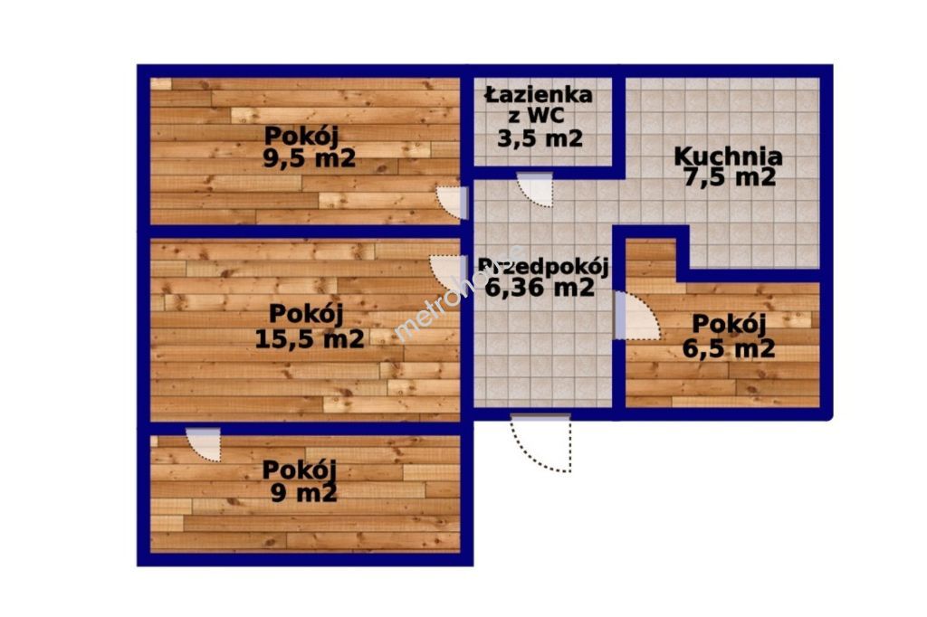 Flat  for sale, Ostrołęka, Modrzejewskiej