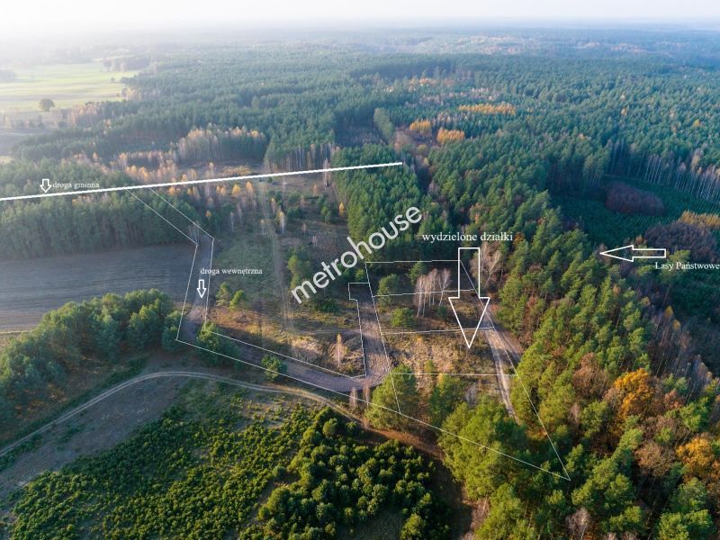 Działka na sprzedaż, Tucholski, Trzebciny