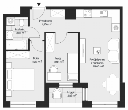 Sprzedaż Mieszkanie Mistrzejowice, Kraków
