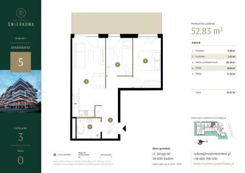 Sprzedaż Mieszkanie Idalin, Radom